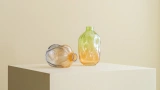 Amorfo Degrade Glass Vase Small
