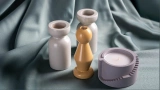 Martha Grey Candlestick