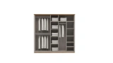 Lionte 5-Door Wardrobe