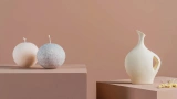 Lionte Touch Candle Gray