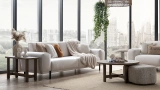 Lucenta Coffee Table Pouf