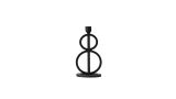 Black Metal Candlestick