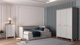 Martha 3-Door Wardrobe
