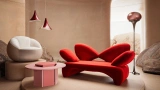 Berry Floor Lamp - Anthracite Headboard