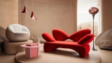 Berry Floor Lamp - Anthracite Headboard