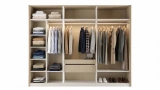 Noven 6 Door Wardrobe Smoked Reflective Glass