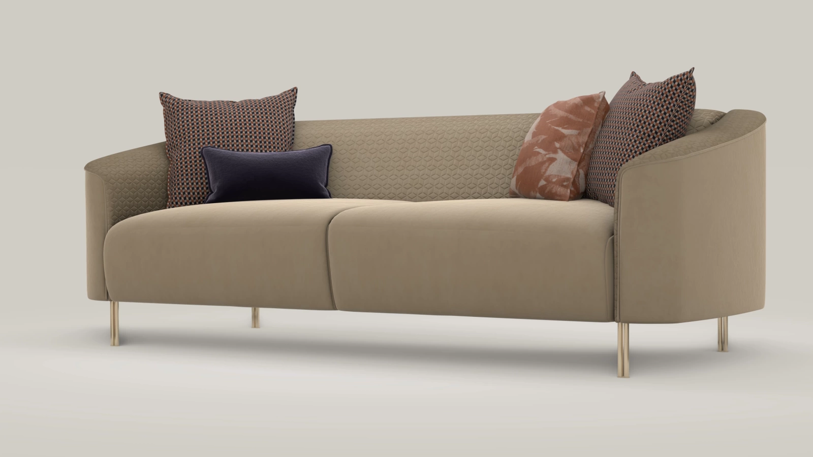 Norel Three-seat Sofa Bed