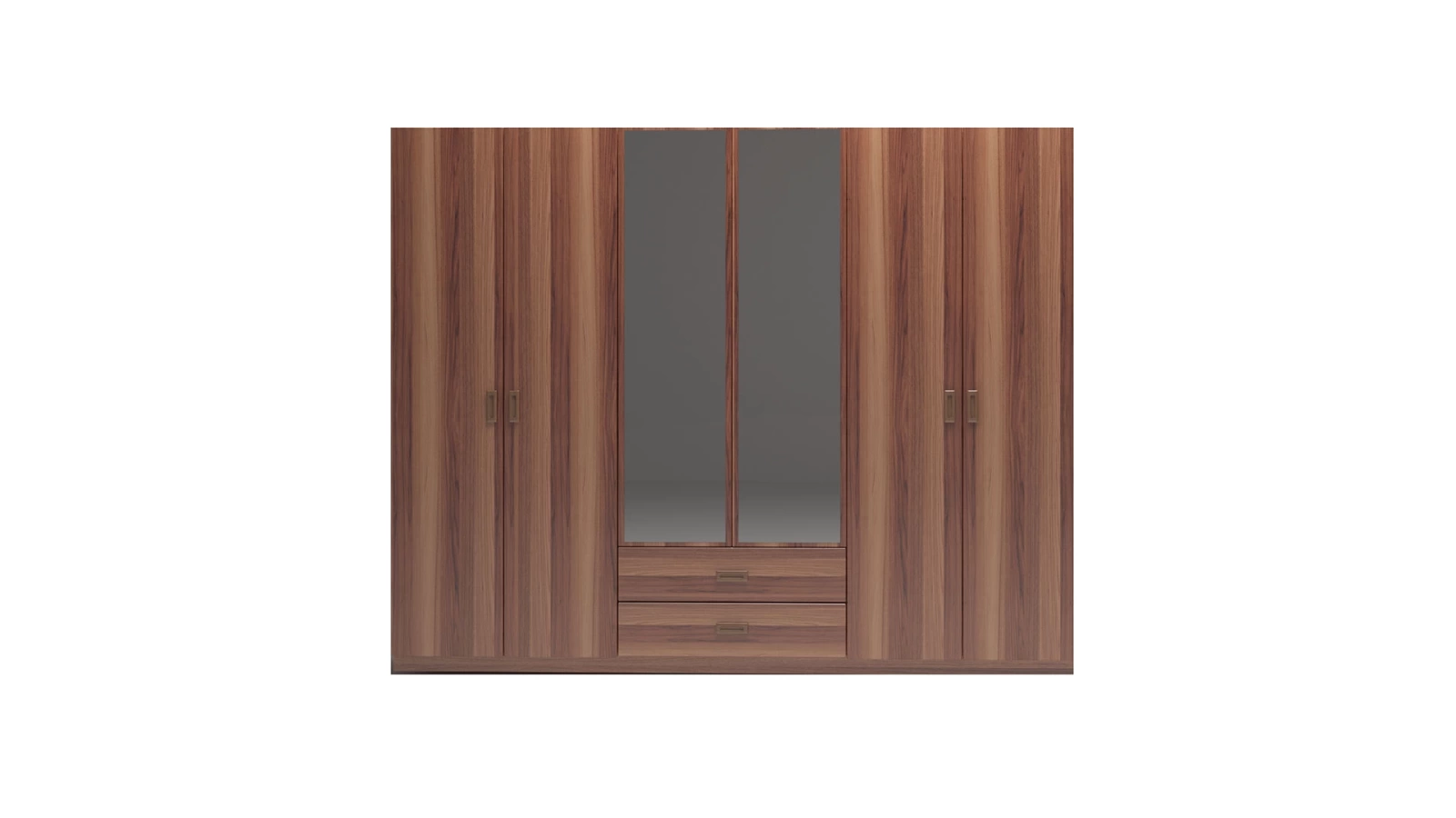 Nordic 6-Door Wardrobe