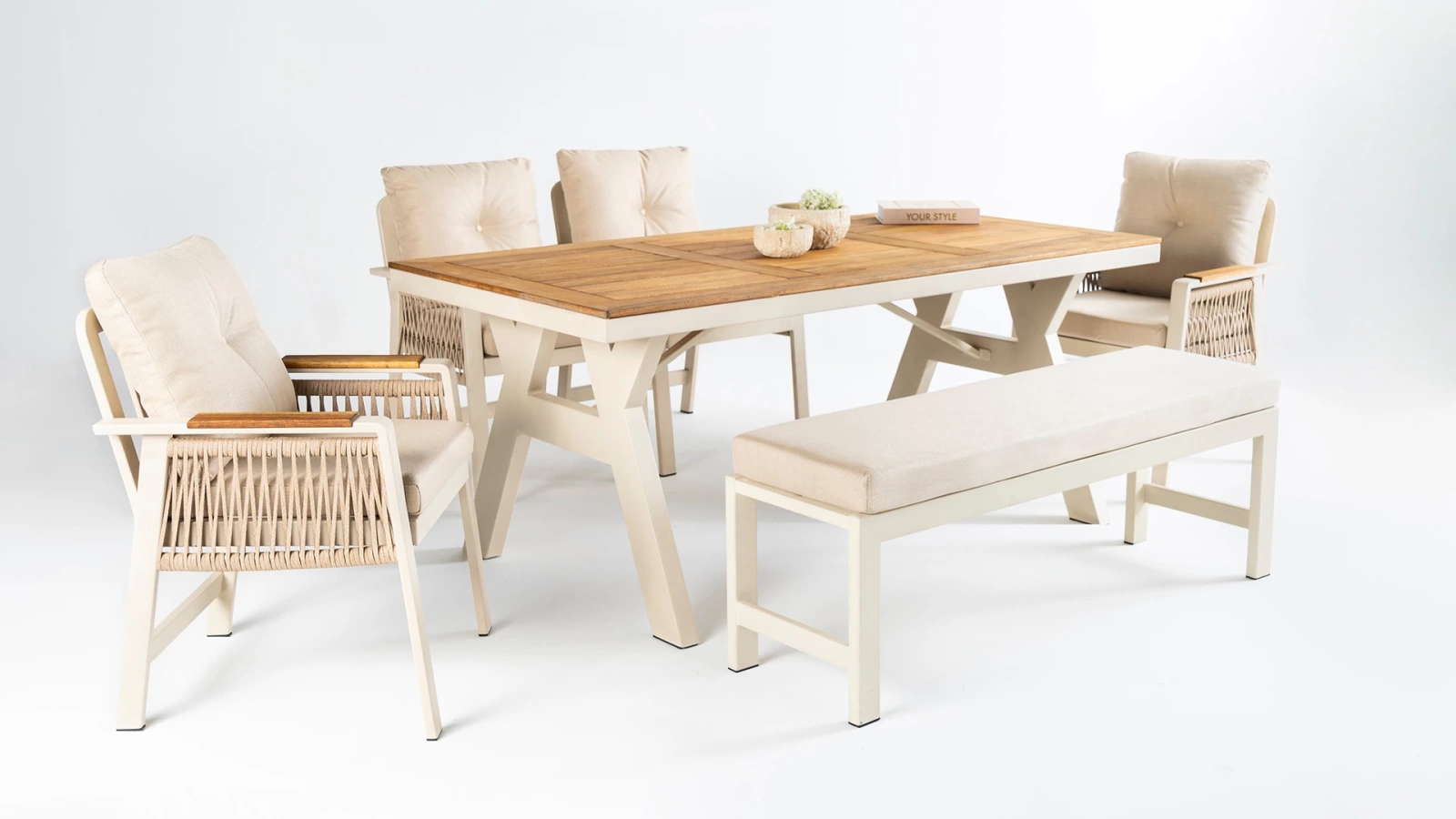 Sienna Bahçe Balkon Bench