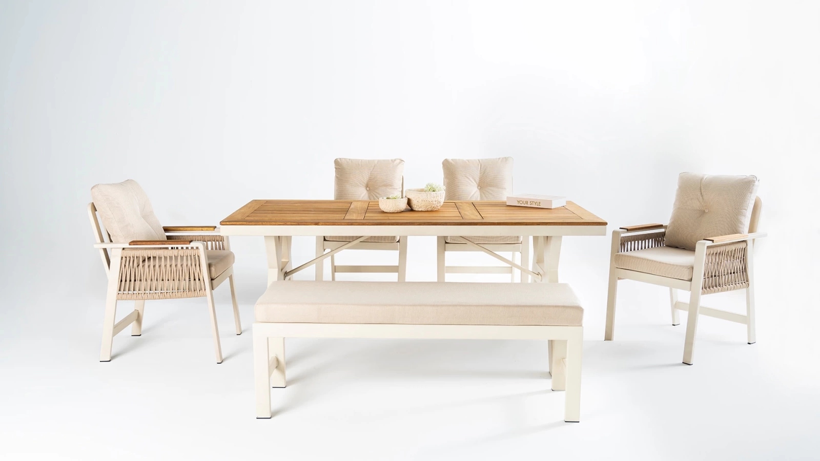 Sienna Bahçe Balkon Bench