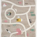 Yumuşak Dokuma Halı Leke Tutmaz Araba Yolu Bebek Odası Çocuk Odası Genç Odası Halısı Oyun Yol