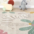 Yumuşak Dokuma Halı Zebra Figürlü Leke Tutmaz Bebek Odası Çocuk Odası Genç Odası Halısı ZEBRA