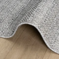 Gri Yumuşak Dokulu Halı Antre Yolluk Çocuk Odası Oturma Odası Salon Mutfak Halısı 0011