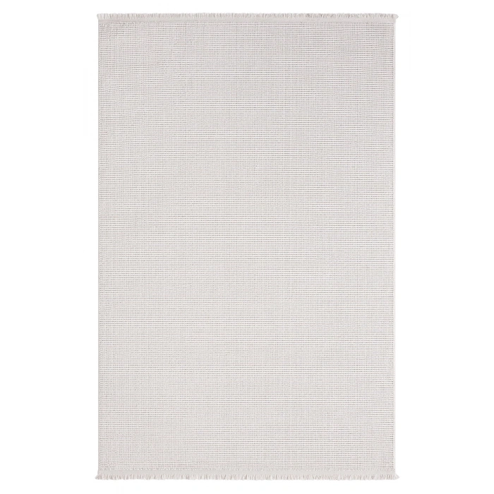 Beyaz Dokuma Halı Bukleli Salon Oturma Odası Yatak Çocuk Odası Koridor Halısı Yolluk Beyaz