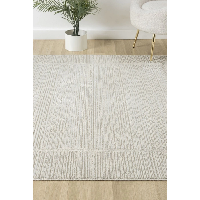 Modern Dokuma Halı Bordürlü Yıkanabilir Oturma Odası Halısı Salon Halısı Yolluk