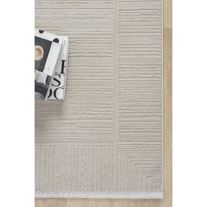 Modern Dokuma Halı Bordürlü Yıkanabilir Oturma Odası Halısı Salon Halısı Yolluk