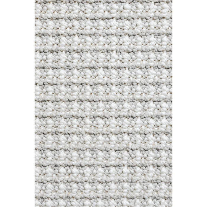 Beyaz Gri Yumuşak Dokulu Halı Kilim Salon Mutfak Koridor Yolluk Dokuma Makine Halısı 0014