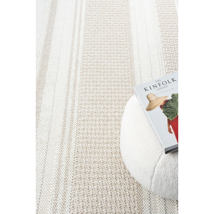 Krem Bej Yumuşak Dokulu Halı Kilim Salon Mutfak Koridor Yolluk Dokuma Makine Halısı 0015