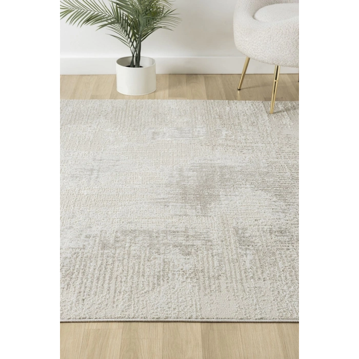 Modern Dokuma Halı Yıkanabilir Yolluk Oturma Odası Halısı Salon Halısı Mutfak Halısı GRİ