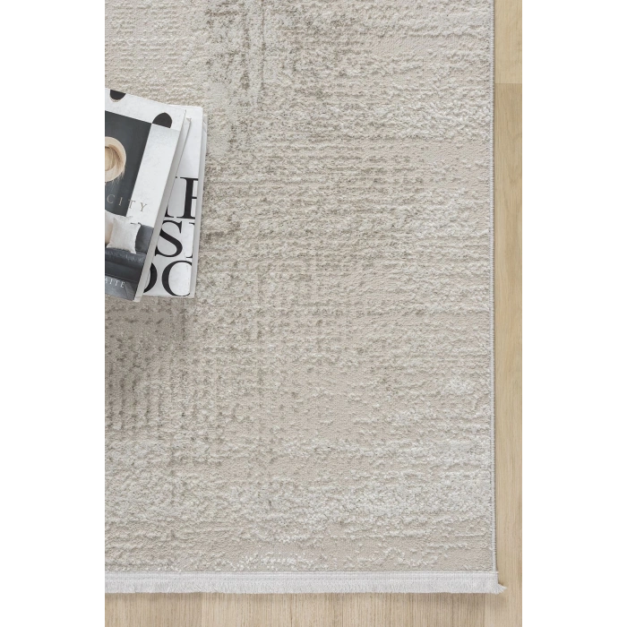 Modern Dokuma Halı Yıkanabilir Yolluk Oturma Odası Halısı Salon Halısı Mutfak Halısı GRİ