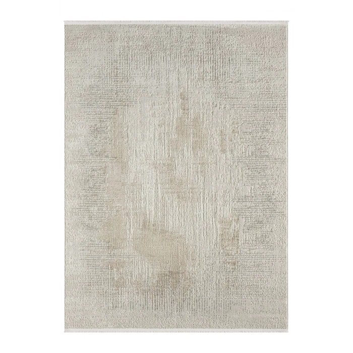 Modern Dokuma Halı Yıkanabilir Yolluk Oturma Odası Halısı Salon Halısı Mutfak Halısı BEJ