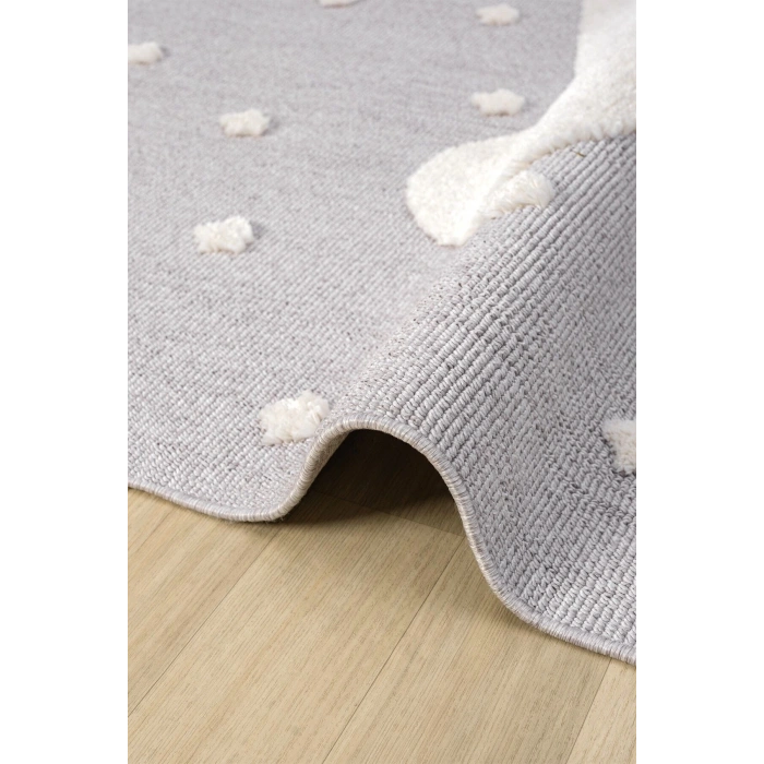 Ayıcıklı Yumuşak Bukleli Dokuma Halı Bebek Odası Çocuk Odası Genç Odası Halısı 17