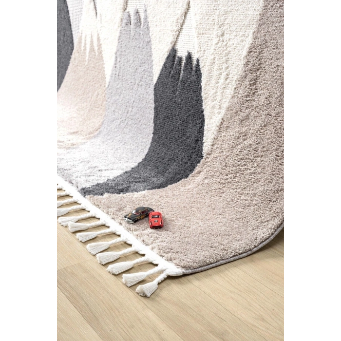 Ayıcıklı Yumuşak Bukleli Dokuma Halı Bebek Odası Çocuk Odası Genç Odası Halısı 17