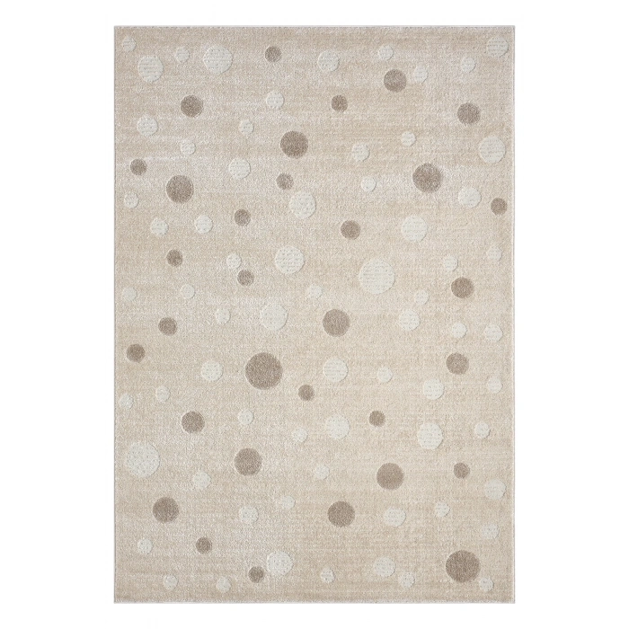 Yumuşak Puantiyeli Dokuma Halı Leke Tutmaz Bebek Odası Çocuk Odası Genç Odası Halısı PUANTİYE