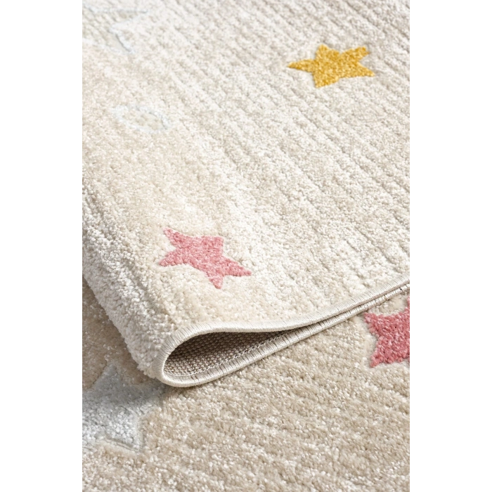 Yumuşak Dokuma Halı Leke Tutmaz Uçak Roket Figürlü Bebek Odası Çocuk Odası Genç Odası Halısı ROKET