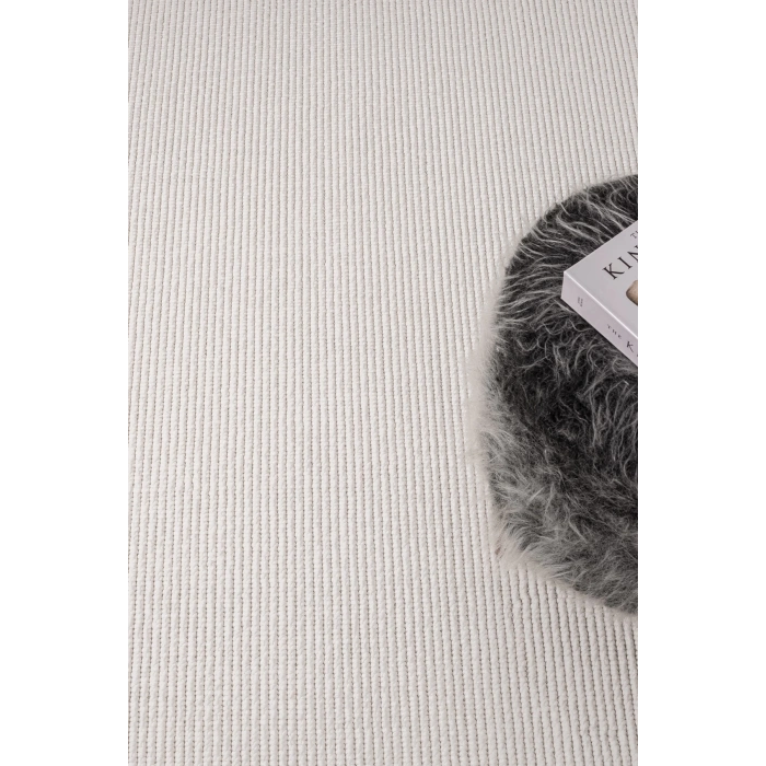 Beyaz Dokuma Halı Salon Oturma Odası Yatak Çocuk Odası Koridor Halısı Yolluk BEYAZ