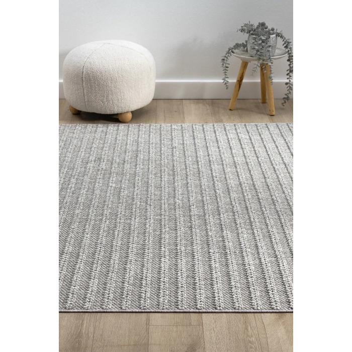 Gri Yumuşak Dokulu Halı Antre Yolluk Çocuk Odası Oturma Odası Salon Mutfak Halısı 0011