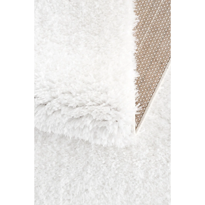 Kar Beyazı Peluş Dokuma Halı Oturma Odası Salon Çocuk Odası Yatak Odası Halısı BEYAZ