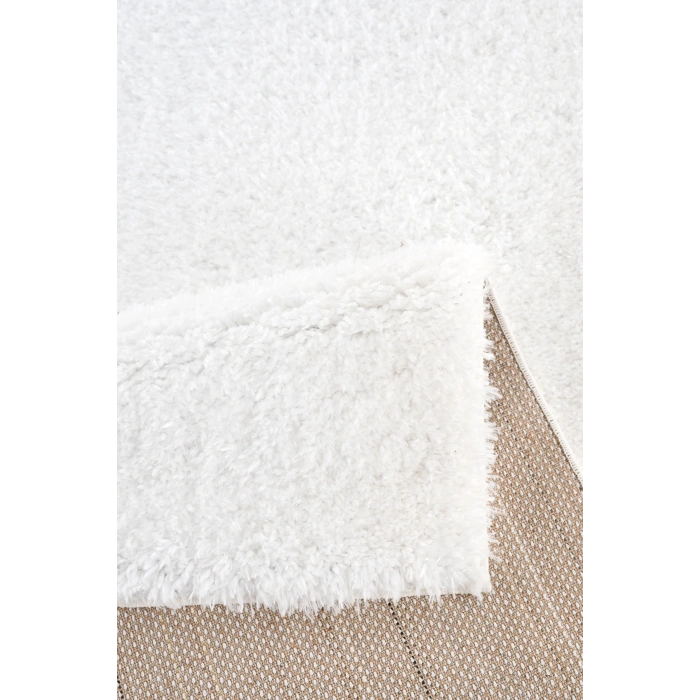 Kar Beyazı Peluş Dokuma Halı Oturma Odası Salon Çocuk Odası Yatak Odası Halısı BEYAZ