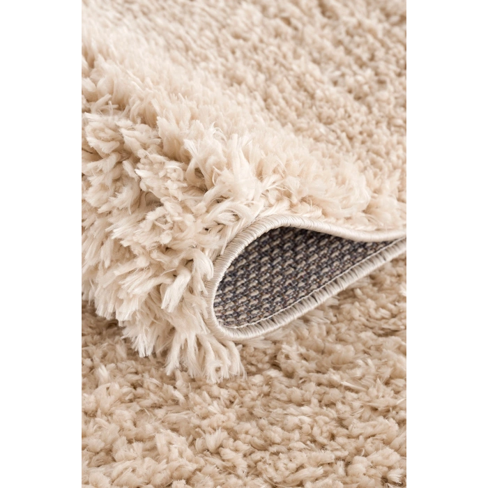 Bej Sütlü Kahve Peluş Dokuma Halı Oturma Odası Salon Çocuk Odası Yatak Odası Halısı BEJ