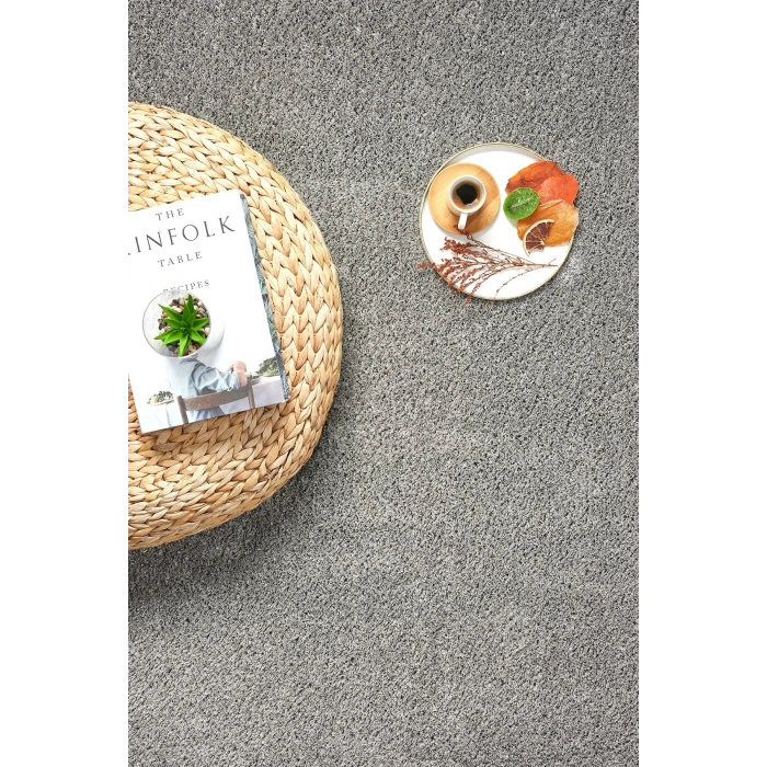 Dokuma Halı Gri Yumuşak Halı Yolluk Çocuk Yatak Odası Oturma Odası Salon Mutfak Halısı GRİ