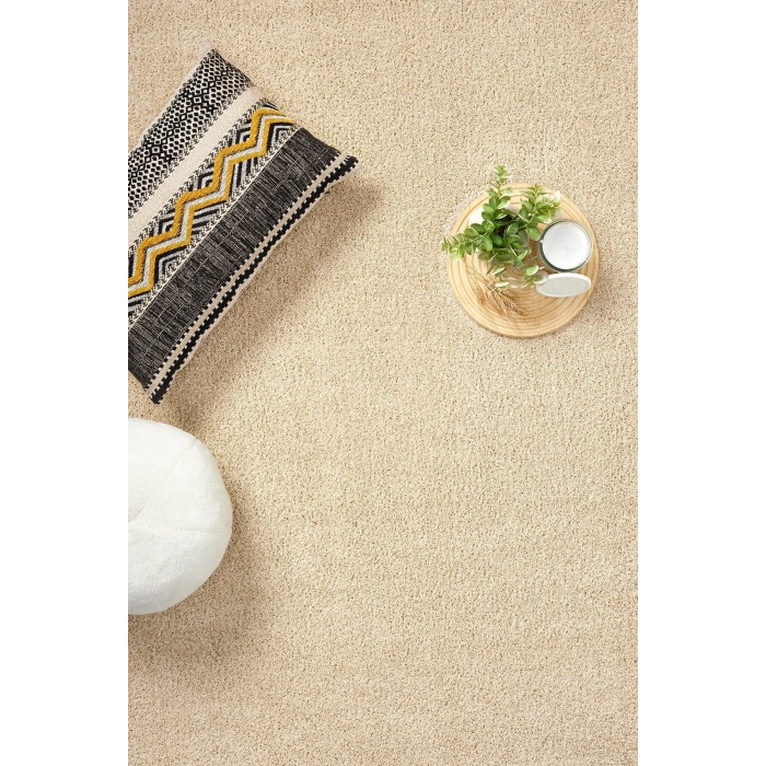 Dokuma Halı Bej Yumuşak Halı Yolluk Çocuk Yatak Odası Oturma Odası Salon Mutfak Halısı BEJ