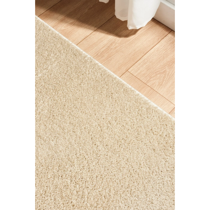 Dokuma Halı Bej Yumuşak Halı Yolluk Çocuk Yatak Odası Oturma Odası Salon Mutfak Halısı BEJ