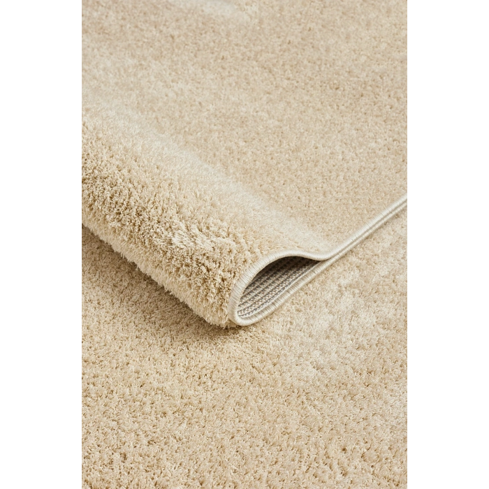 Dokuma Halı Bej Yumuşak Halı Yolluk Çocuk Yatak Odası Oturma Odası Salon Mutfak Halısı BEJ