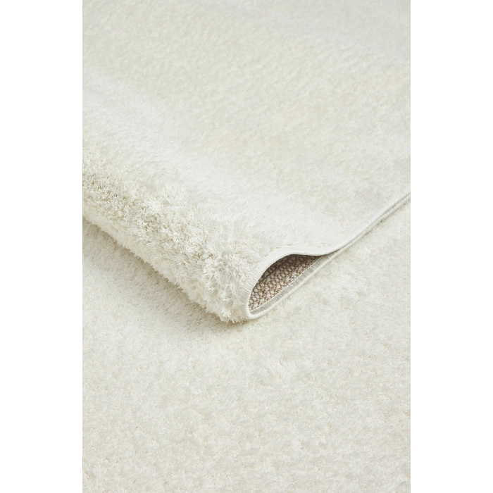 Dokuma Halı Krem Beyaz Yumuşak Halı Yolluk Çocuk Yatak Odası Oturma Odası Salon Mutfak Halısı BEYAZ