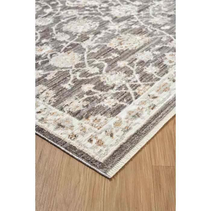 Eskitme Vintage Çiçekli Halı Bambu Polyester Oturma Odası Salon Mutfak Halısı 2