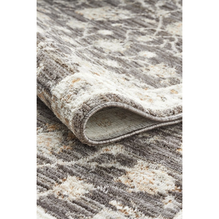 Eskitme Vintage Çiçekli Halı Bambu Polyester Oturma Odası Salon Mutfak Halısı 2