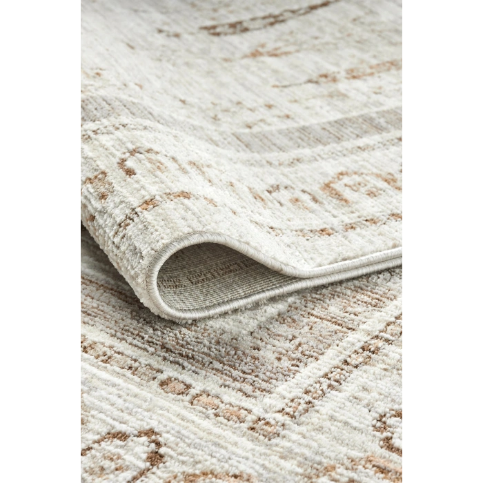 Eskitme Vintage Çiçekli Halı Bambu Polyester Oturma Odası Salon Mutfak Halısı 10