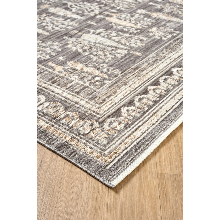 Eskitme Vintage Çiçekli Ağaçlı Halı Bambu Polyester Oturma Odası Salon Mutfak Halısı 9