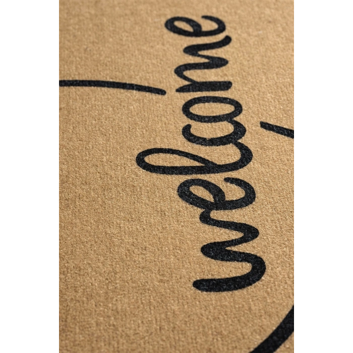 Coco Koko Paspas Dış Kapı Paspası Kıl Kapı Önü Paspası 45 x 70 WELCOME 3