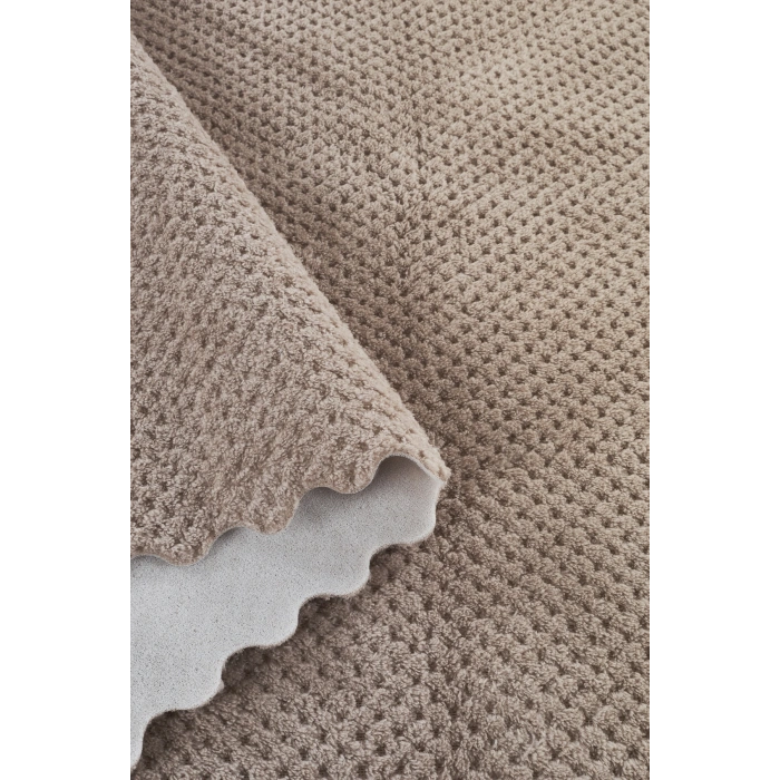 Bambu Kahverengi Yumuşak Koltuk Örtüsü Kayma Yapmaz Yıkanabilir Süngerli ( 170x210) KAHVERENGİ