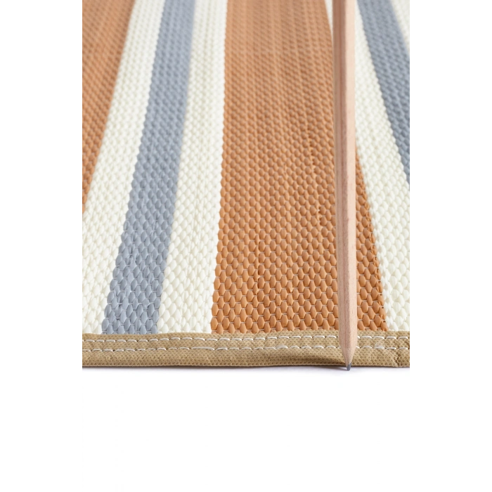 Havuz Plaj Karavan Halı Hasır Kilim Katlanabilir Halı Balkon Teras Bahçe Kamp Halısı KİREMİT