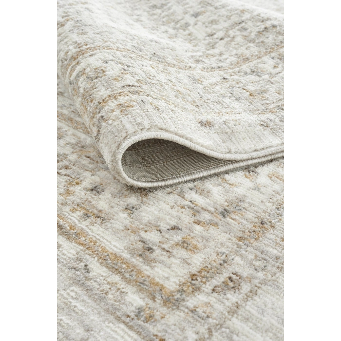 Eskitme Vintage Bordürlü Halı Bambu Polyester Oturma Odası Salon Mutfak Halısı 11
