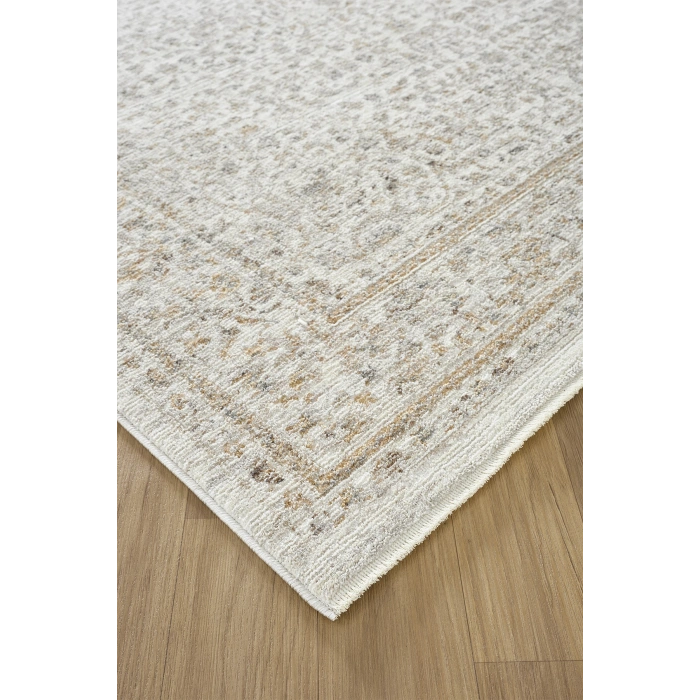 Eskitme Vintage Bordürlü Halı Bambu Polyester Oturma Odası Salon Mutfak Halısı 11