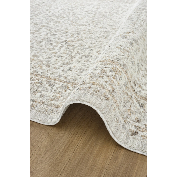 Eskitme Vintage Bordürlü Halı Bambu Polyester Oturma Odası Salon Mutfak Halısı 11