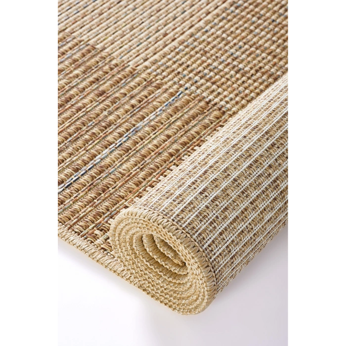 Naturel Jüt Halı Modern Örme Toz Vermez Kaymaz Taban Balkon Salon Bahçe Mutfak Halısı 1